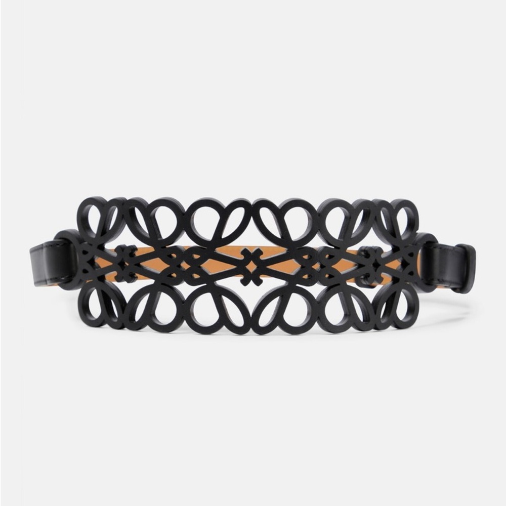 Loewe Black Heart Cutout Belt